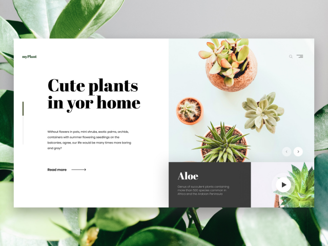 Plant web site
