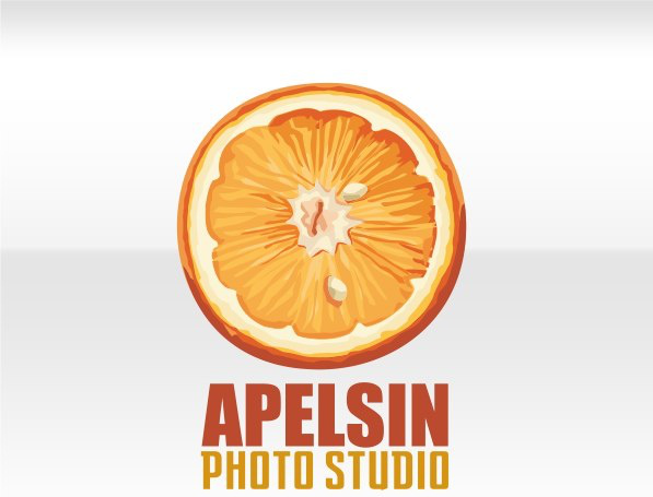 Логотип фотостудии "Апельсин"