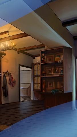 Дизайн интерьера коридора, выполнен