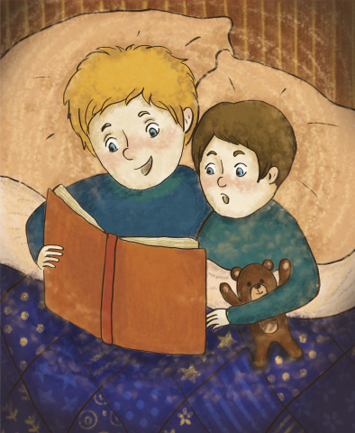 Иллюстрация для книжного магазина