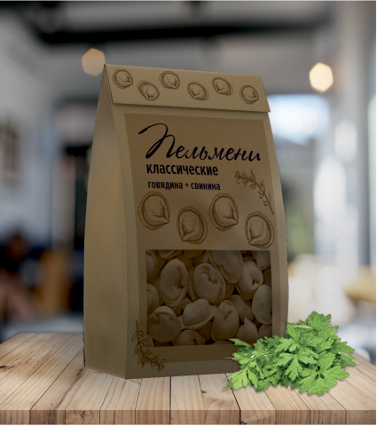 Упаковка для пельменей