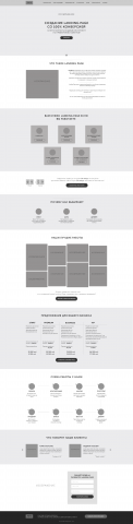 Прототип "Landing Page" на заказ