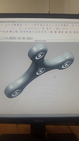 Моделирование спиннера в NX