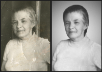 Ретушь + замена исходного фона.