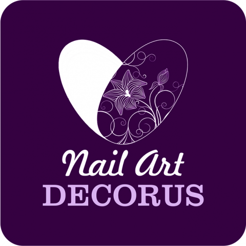 логотип для Nail Art DECORUS