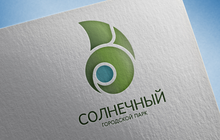 Логотип городского парка "Солнечный"