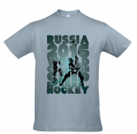 Футболка с принтом World championship on hockey 2016 in Russia