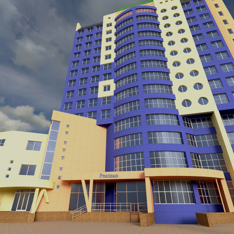 Административно-офисное здание в г. Челябинске