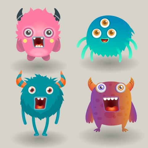 Cute monsters
