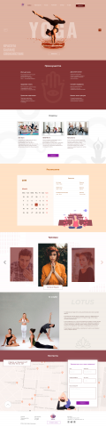 Yoga Landing Page