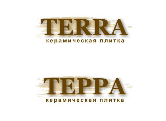 Дизайн логотипа TERRA керамическая плитка
