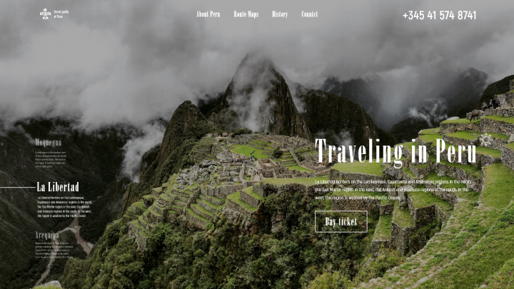 Traveling in Peru