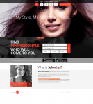 Верстка соц-сервиса Salon2Us