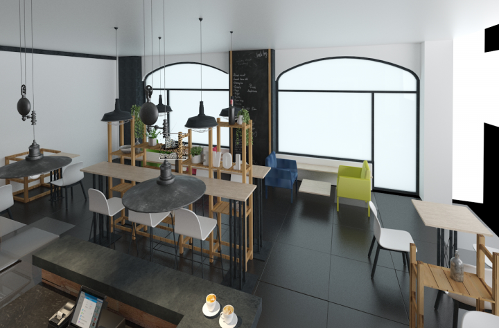 Интерьер кофейни