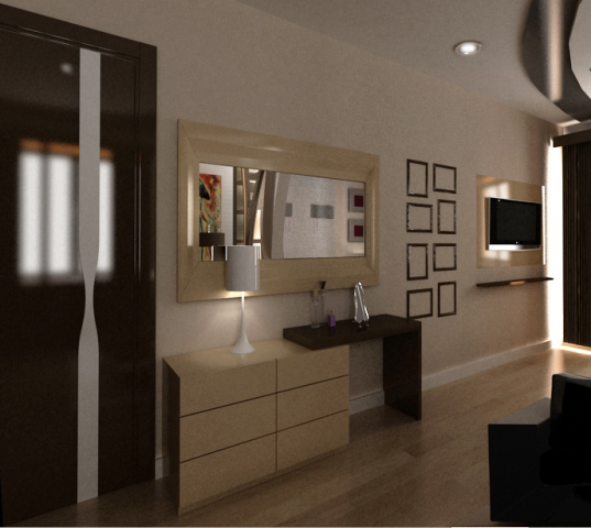 Интерьер спальной комнаты