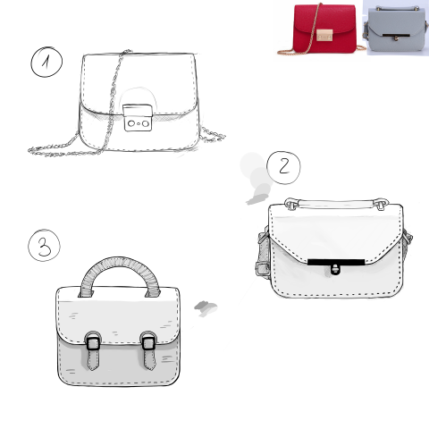 Woman's Bag Sketch