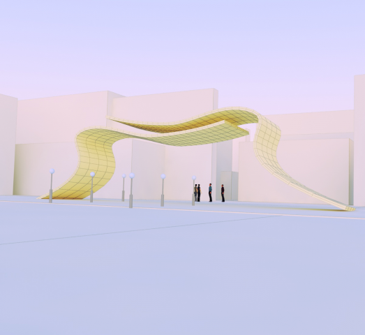 Навес 3ds max