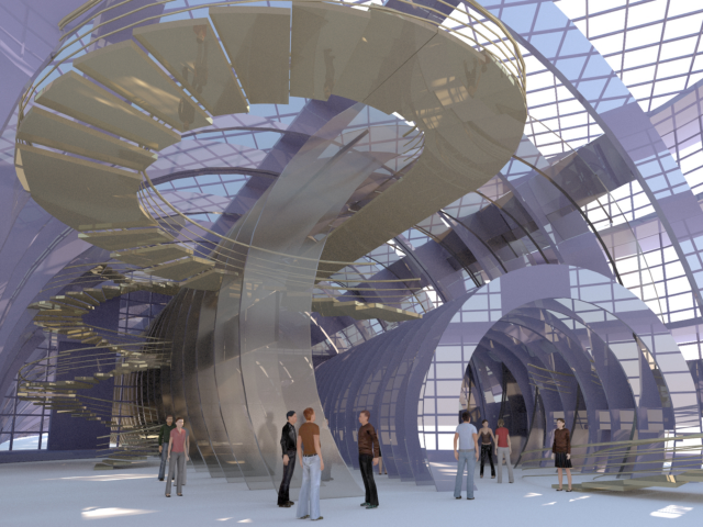 интерьер 3Ds Max