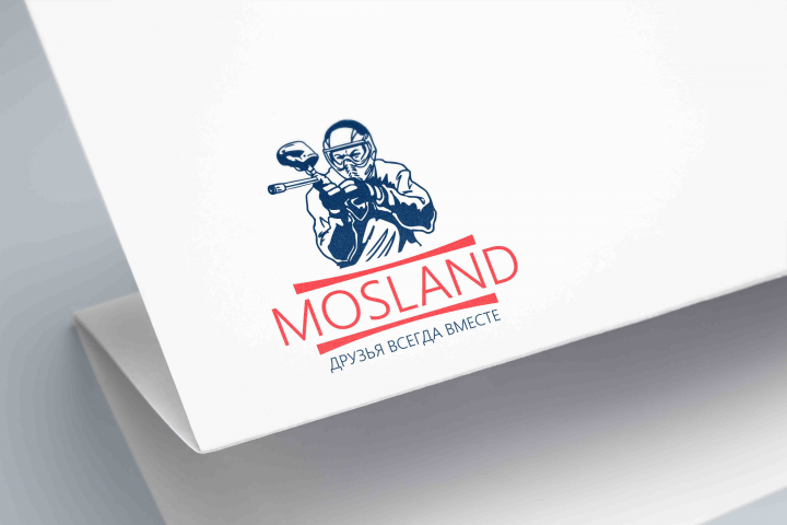 Логотип для пейнтбольной команды