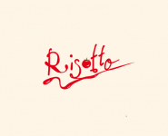 Логотип итальянского ресторана Risotto