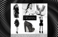 Дизайн сайта www.iris-van-herpen.ru