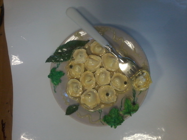 Тарелка-панно на стену (ручная работа)