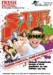 Афиша вечеринки "Stuff party"