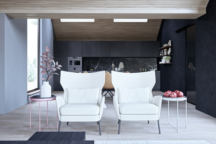 Визуализация загородного дома