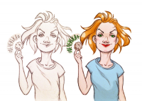 Набросок персонаж