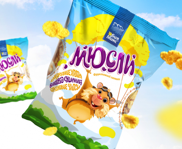 Мюсли от алтайской компании "БияМикс"