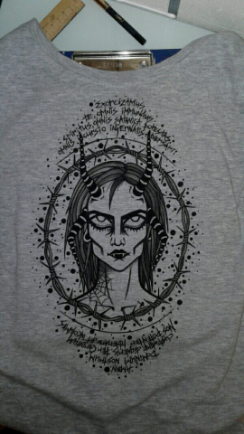Роспись футболки