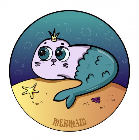 Открытка "Mermaid"