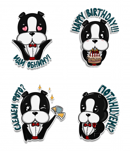 Стикерпак для коктейль-бара "New Time"