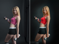 ретушь студийных фотографий 1