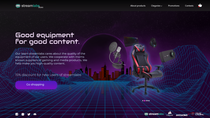 StreamLabs Store