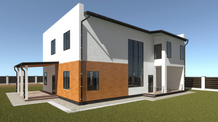 Визуализация частного дома