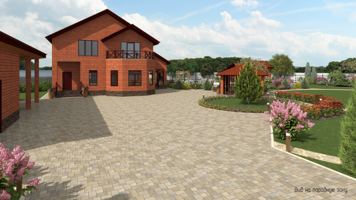Проектирование частной территории (30 сот.)