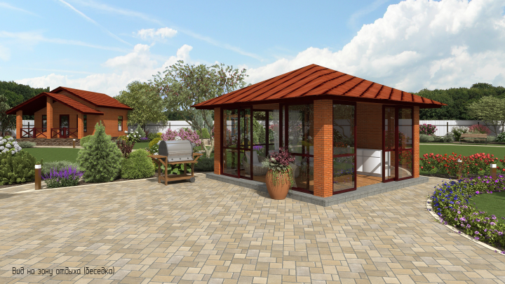 Проектирование частной территории (30 сот.)