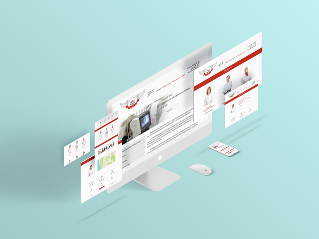 Разработка дизайна сайта для медицинского центра