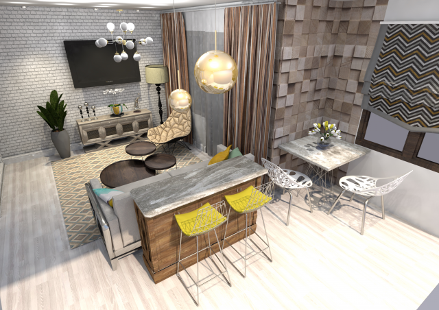 Студия 35 кв.м