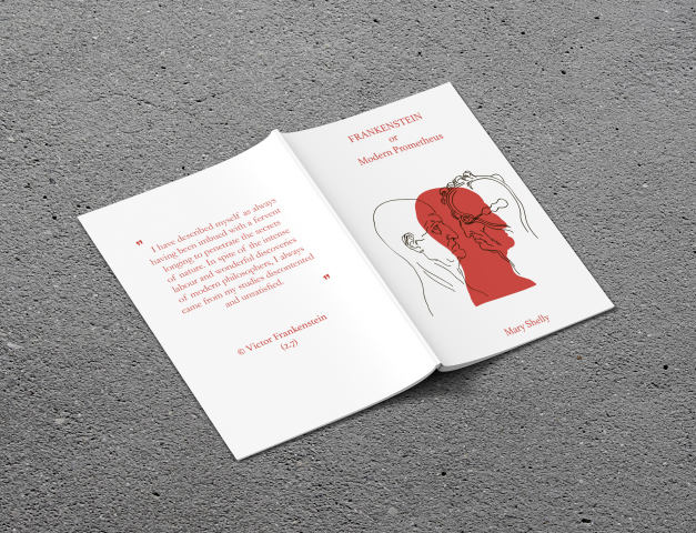 Обложка для книги "Frankenstain"