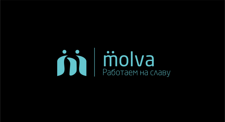 Логотип для рекламного агенства "Molva"