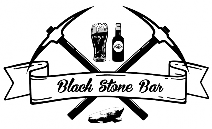 Логотип для бара "Black Stone"