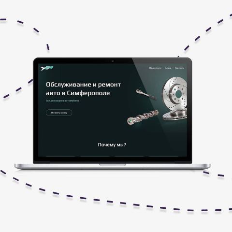 Разработка сайта-визитки на платформе Тильда.