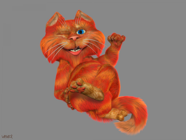 Мультяшный кот