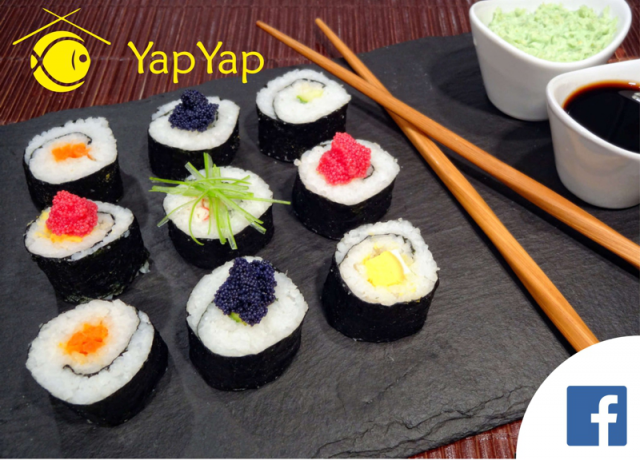 Страница Суши ресторана, Вильнюс