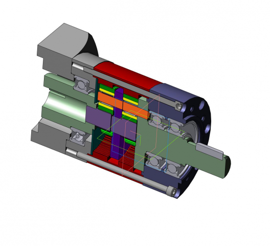 Редуктор соосный планетарный