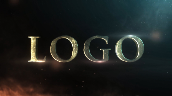 Эпичное лого анимация