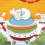 Кухонный принт для Mamadoma