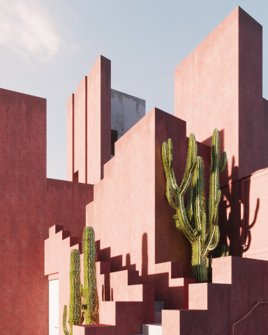 Pink Building
